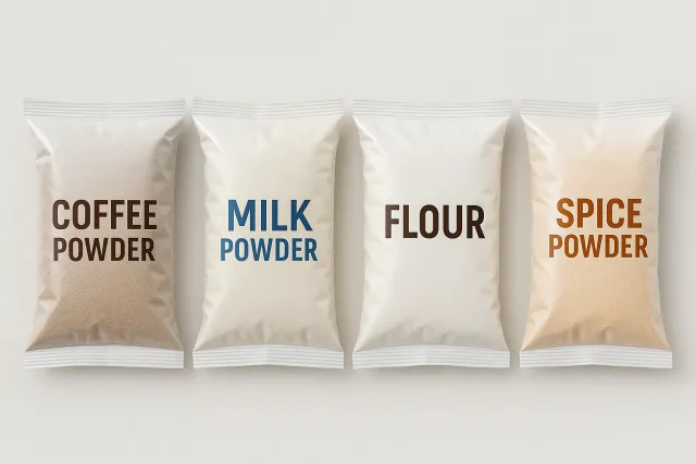 Contoh four side seal packaging