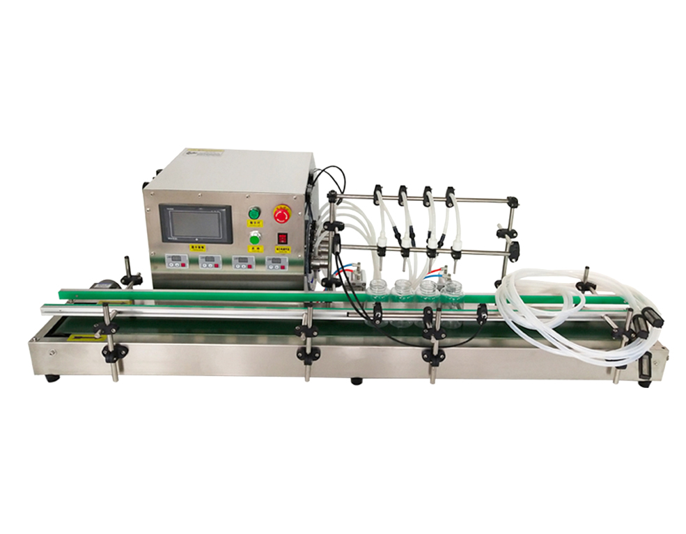 Mesin Pengisian Otomatis Sabun Cair, Kecap, Bumbu Masakan, Syrup, Atau Minyak Goreng YLG-4